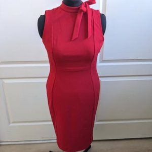 NWT Calvin Klein Dress - bodycon church semi-formal bow party cocktail